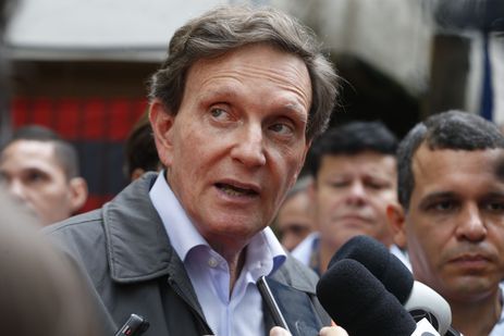 Rio de Janeiro - O prefeito do Rio de Janeiro, Marcelo Crivella visita Clínica da Família Dr. Rodolpho Perissé, no Vidigal, zona sul da capital fluminense. (Tomaz Silva/Agência Brasil)