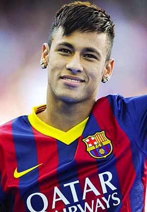 Neymar Is Unveiled At Camp Nou As New Barcelona Signing