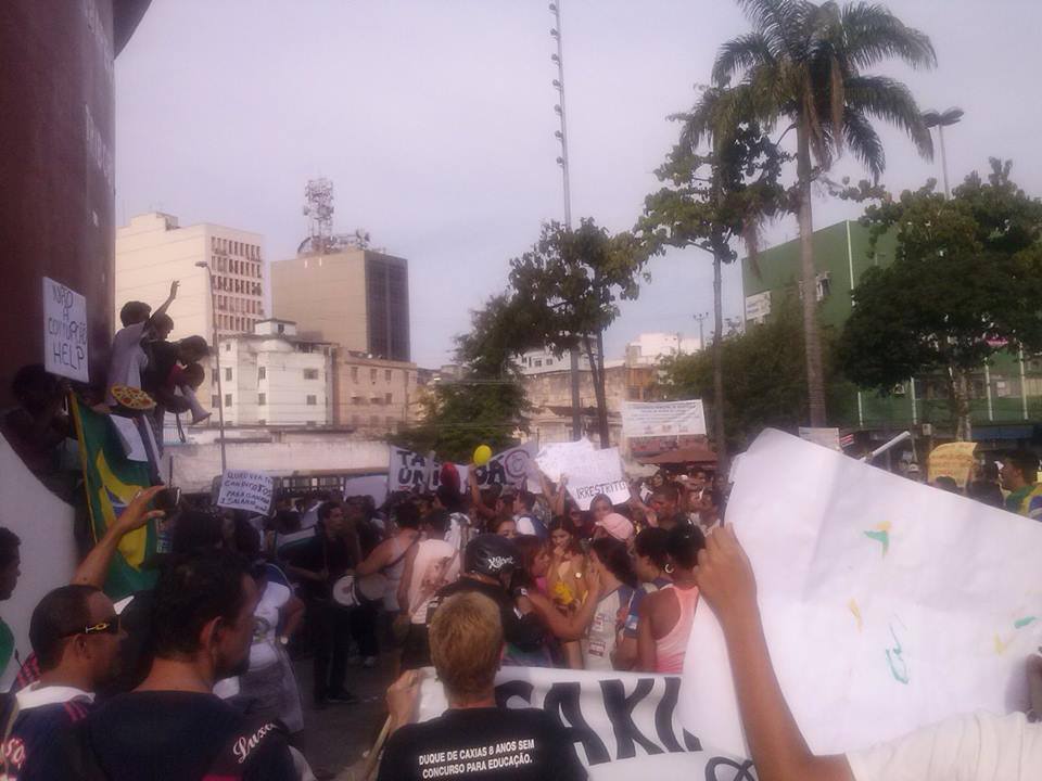 protesto caxias